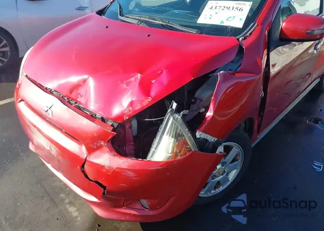 2015 Mitsubishi Mirage Es z USA, uszkodzony, nr VIN ML32A4HJ7FH056895